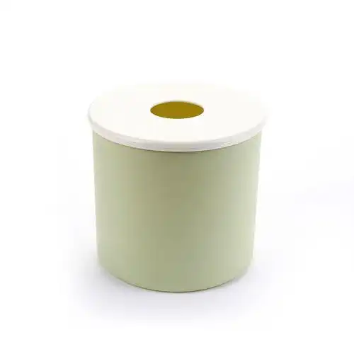 uhfr 圆柱形家用纸巾盒餐厅桌面纸巾筒茶几卷纸桶塑料加厚抽纸桶简约