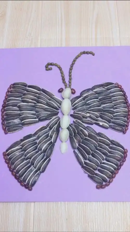 瓜子壳都能做出不一样的手工作品,只要你有想象力!