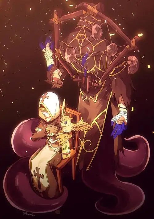 背靠背的第五人格先知黄衣の王identityv