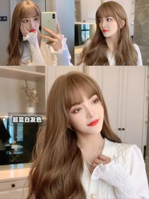 上海染发秋冬必然的显白发色奶茶棕get