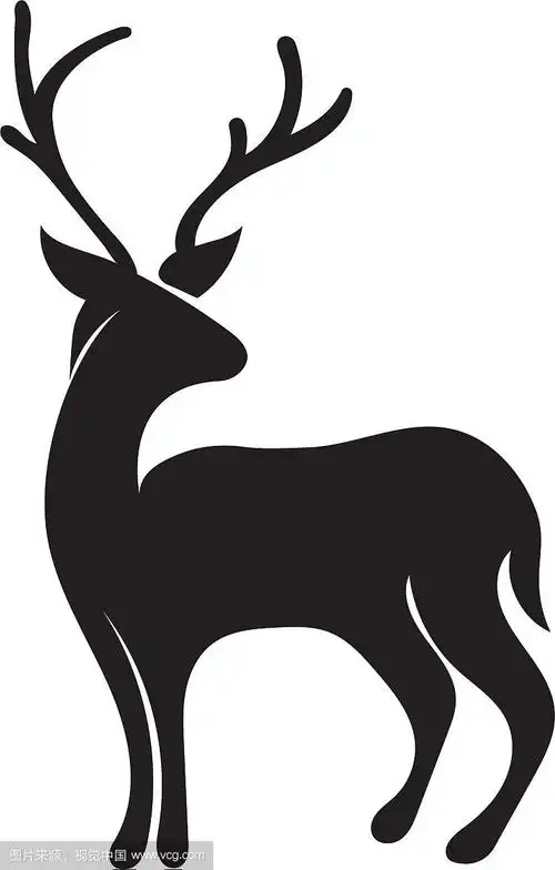鹿图标设计