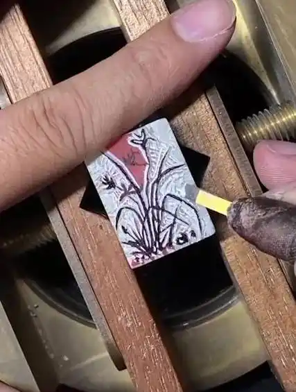 手艺人 兰之猗猗,扬扬其香篆刻艺术 兰花欣赏-度小视