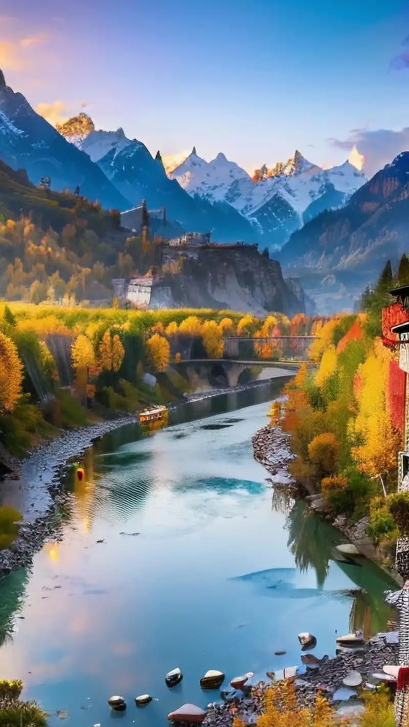 96 为你们精选了一组特别适合男士的山川壁纸.