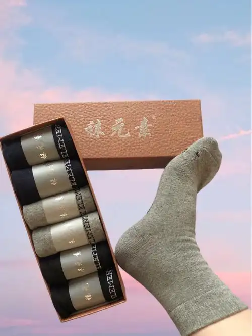 袜元素袜子男防臭抗菌正品