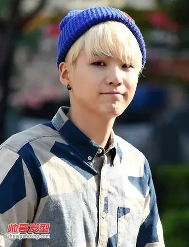 欧美时尚染色发型最喜欢男生白金色和金黄色染发(3)