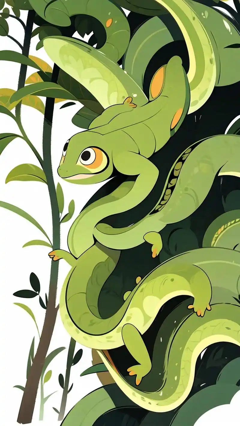 今天给大家带来一组超萌的壁虎卡通壁纸,每一张都可爱到爆炸哦99!