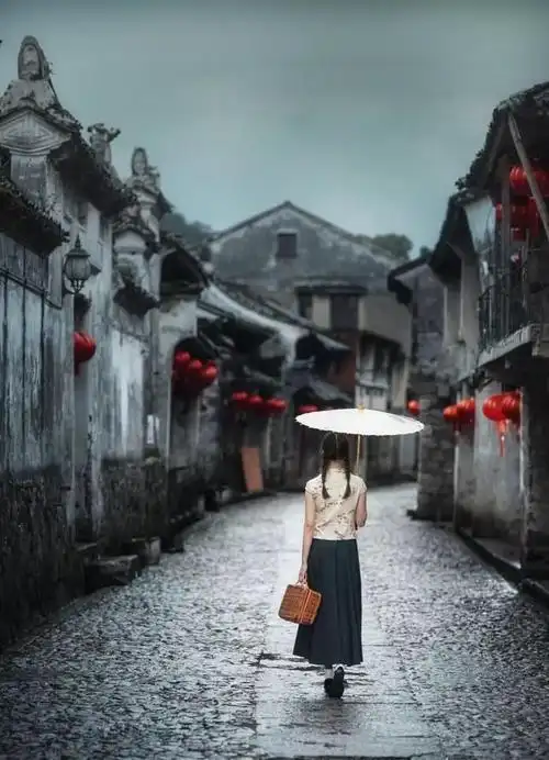 江南的奥妙之处|村庄|窗棂|烟雨_新浪新闻