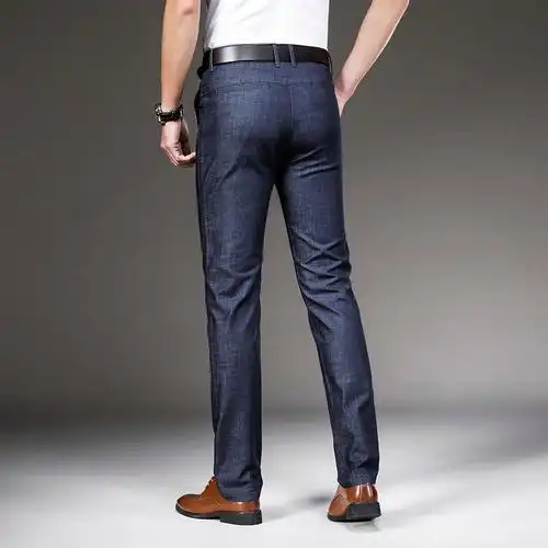 【捡漏】babi boy超薄冰丝牛仔裤莫代尔天丝牛仔裤男夏季款中年宽松