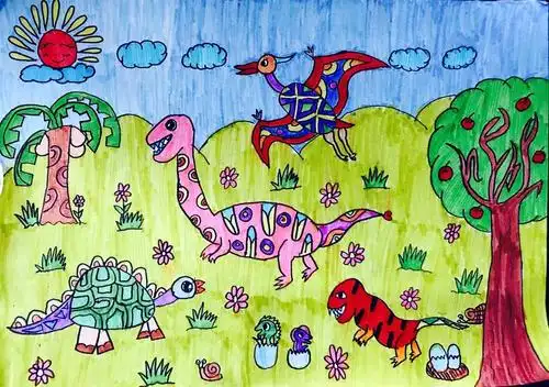 恐龙世界-武汉市-经济技术开发区洪山小学刘朗