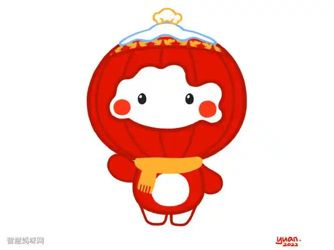 2022冬奥吉祥物雪容融简笔画教程