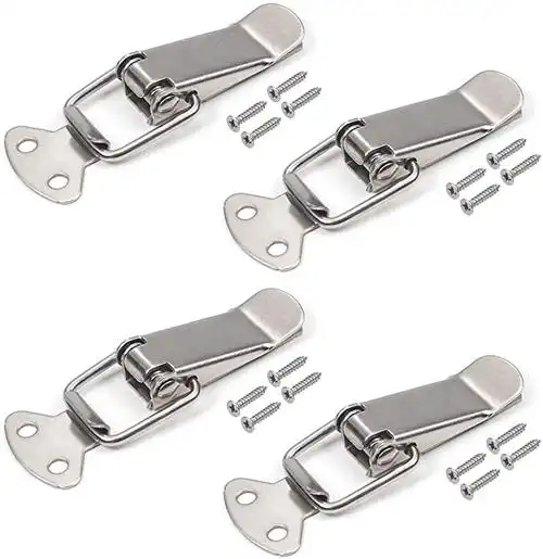 64 厘米长度金属弹簧锁扣扣夹,适用于橱柜行李箱行李箱,aicosineg