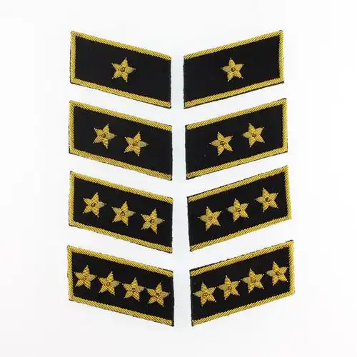 现货55式铜质金属金黄色帽徽 五五老式解放帽常服配饰徽章扣针