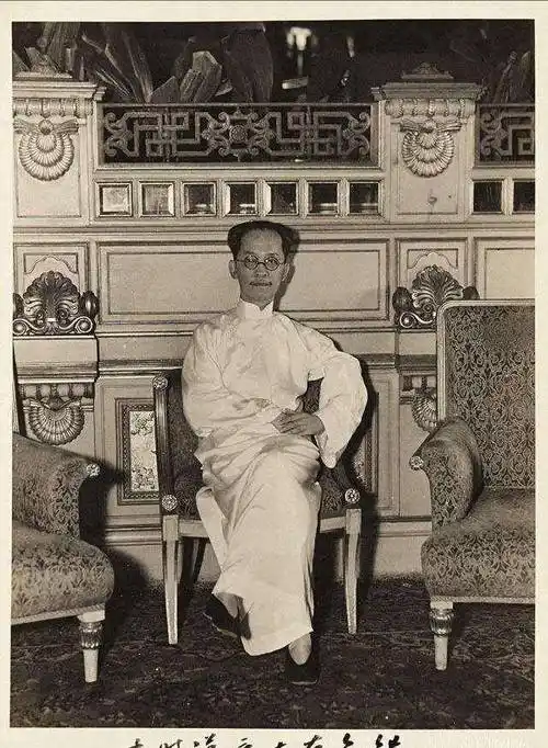 他号称"第二总统",老蒋将其软禁后还怕他,见他都拿着枪_汪精卫_胡汉民