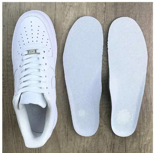 af1鞋垫nike男女透气原装板鞋运动鞋鞋垫空军一号鞋垫白色一双装41