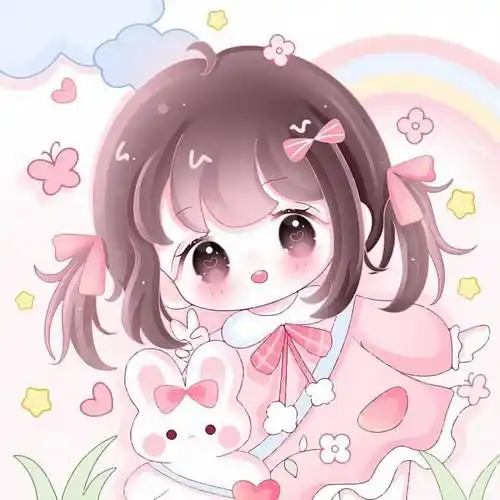 【精选高清壁纸】动漫二次元,那个怀抱萌宠的女孩