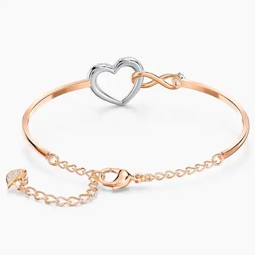 swarovski施华洛世奇爱心手链女心形项链简约桃心饰品圣诞节礼物送