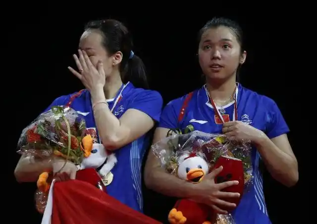 (体育)(8)羽毛球——田卿/赵芸蕾首夺世锦赛女双冠军(图)