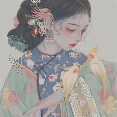 仙气唯美的稀有古风动漫女头 让人一眼惊艳的手绘古风头像女_动漫头像