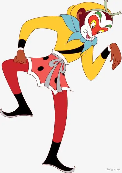 孙悟空卡通猴子可爱的孙悟空孙悟空京剧人动漫孙悟空悟空已经准备好了