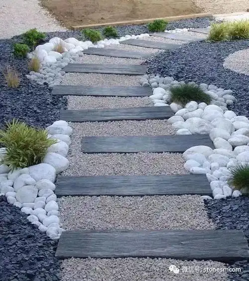 鹅卵石这样铺美出新高度
