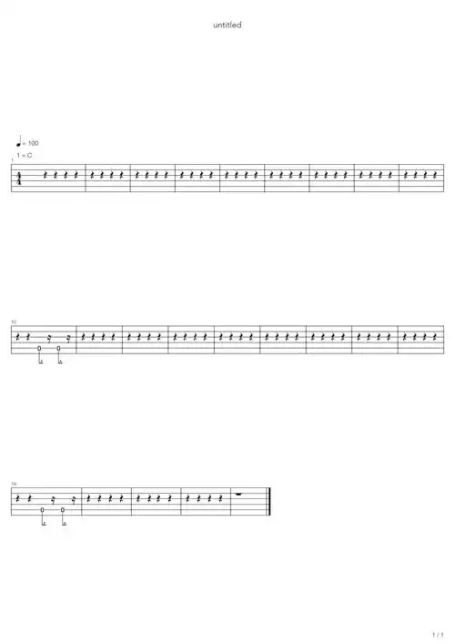 刘欢好汉歌吉他谱