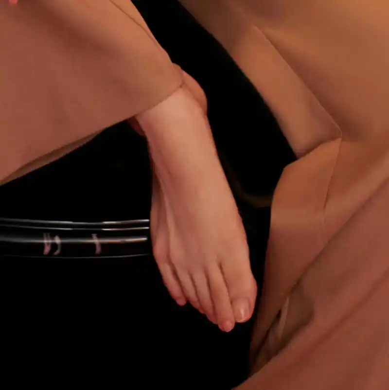 演员范冰冰光脚拍摄写真集,2007年,范冰冰主演的电影《苹果》入围第57