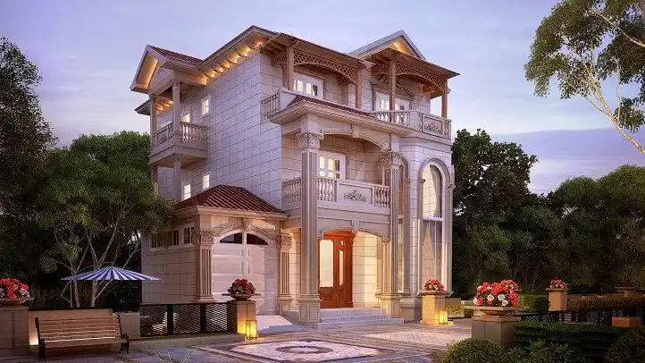 100多万的农村三层别墅是啥样的?看完估计你也很羡慕!