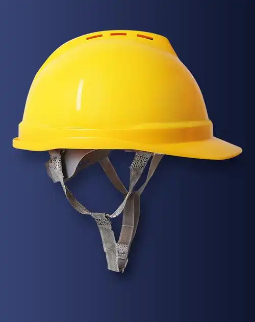 批发abs工地安全帽 建筑工程透气防护头盔加厚劳保电力施工安全帽