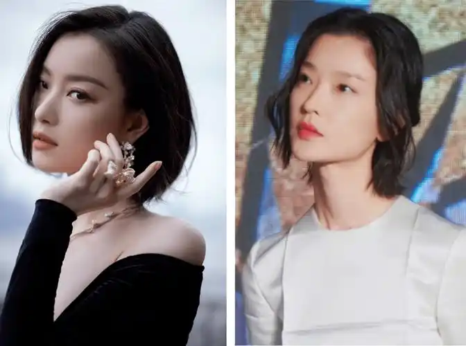 倪妮/杜鹃7815蓬松卷发7815方脸女生一定要尝试的大气美艳