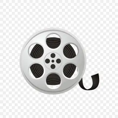 电影胶片卷png矢量