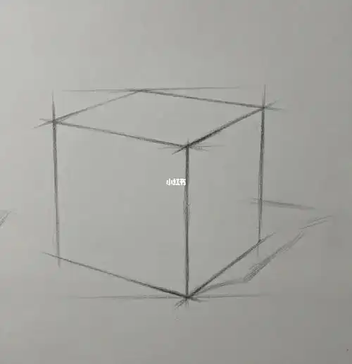 素描石膏几何体基础教学步骤