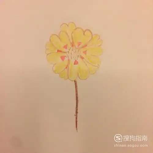 午时花怎么画最简单意思意思吧