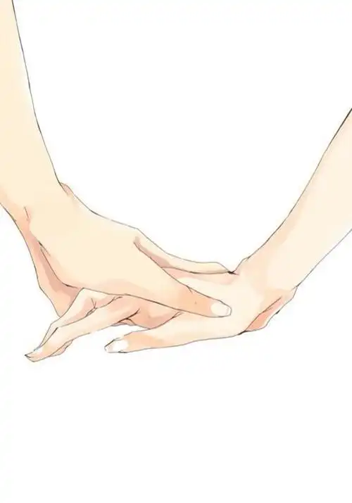 手 动漫 绘画 美手 临摹 牵手