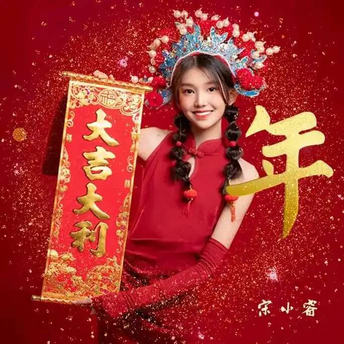 听宋小睿新年歌曲过个好年吧 - 抖音