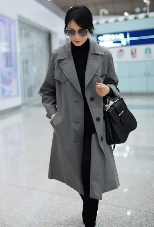 风衣如何内搭这么搭优雅显气质简约不简单的穿搭
