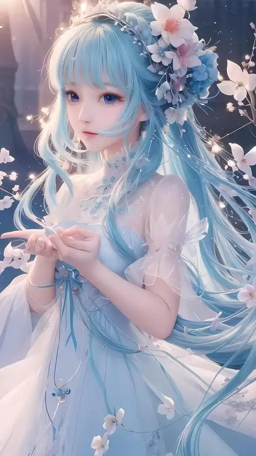 横竖屏古风类电脑ai绘画图集动漫卡通二次元穿搭手机高清壁纸