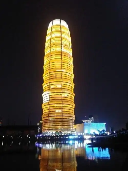 手绘郑州玉米楼简笔画