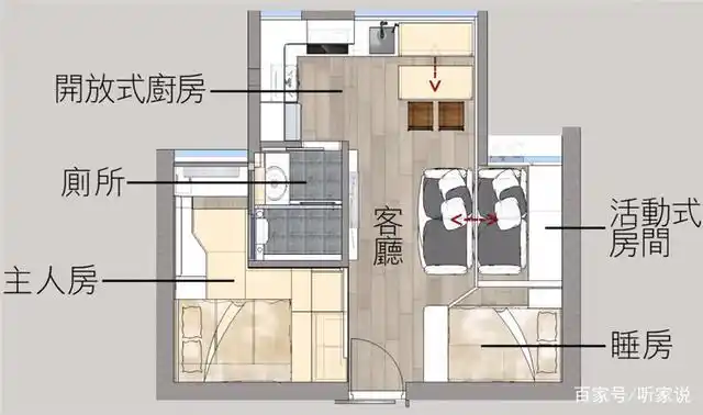 香港那些奇葩的小户型咱就不多说了,很多迷你房又鸡肋又憋屈,实在是让