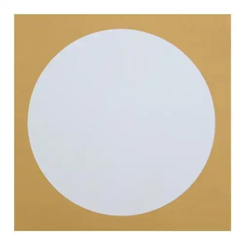 国画书法宣纸镜面卡纸扇面正方形圆形软卡白纸宣纸