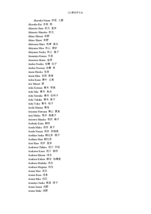 日本名字大全诠释.doc