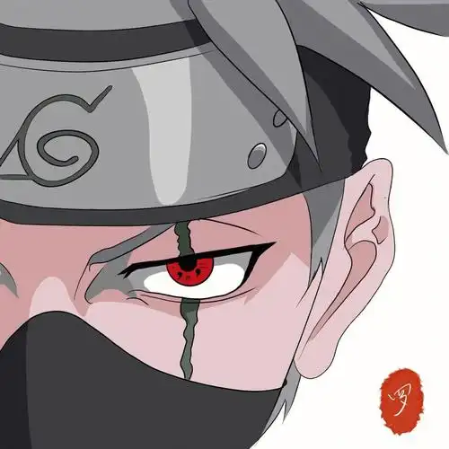 卡卡西临摹步骤图