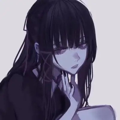 动漫黑暗冷酷系少女头像超级好看的压抑动漫头像图片