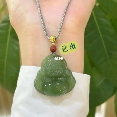 358和田玉碧玉佛公