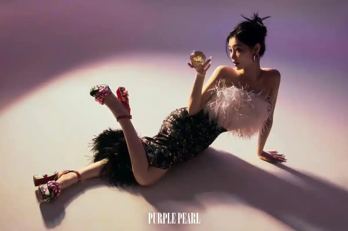 许佳琪7015purplepearl 时尚大片 - 抖音