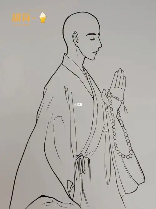 速写小和尚