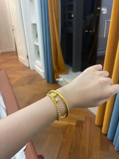 古法金手镯