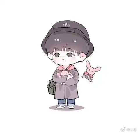 文豪野犬 中岛敦/太宰治无水印q版男生头像呆萌q版动漫男生头像卡通