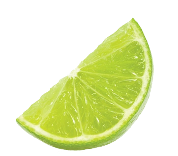 新鲜青柠檬片