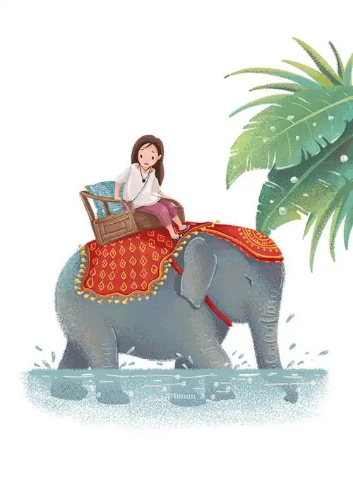 一个人旅行泰国篇|插画|创作习作|杜_鹃 - 原创作品 - 站酷 (zcool)