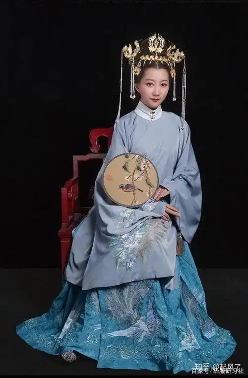 明清时期|大明女子的模样——袄裙